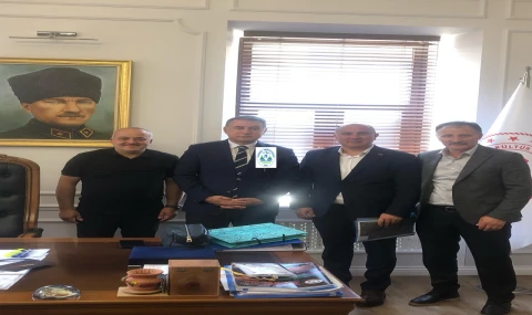 TRABZON İL KÜLTÜR MÜDÜRÜ TAMER ERDOĞAN ZİYARETİ...